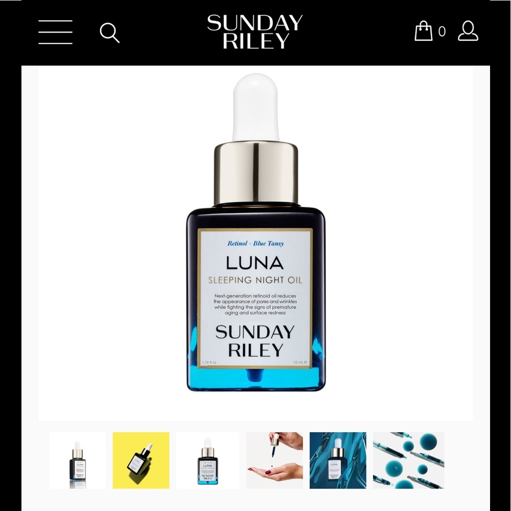 Sunday Riley Luna sleeping night oil 35ml